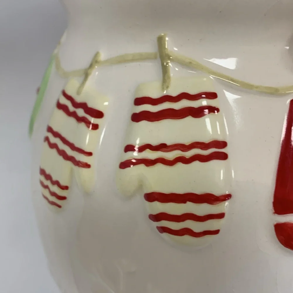 Hallmark 90's Mitten Cookie Jar, Vintage